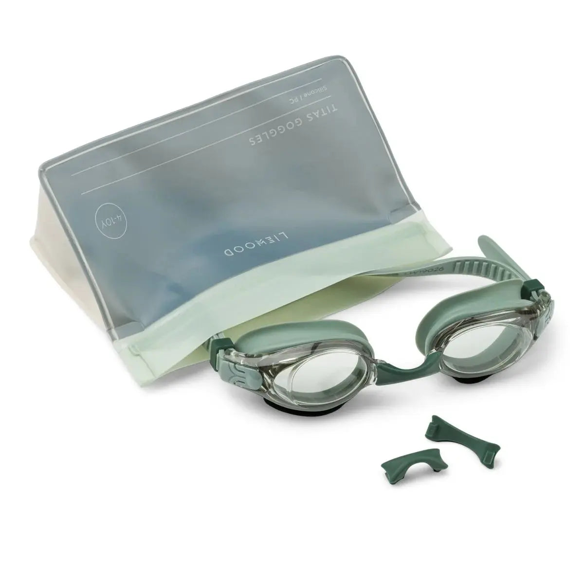 Titas  Goggles - Peppermint Garden Green LieWood