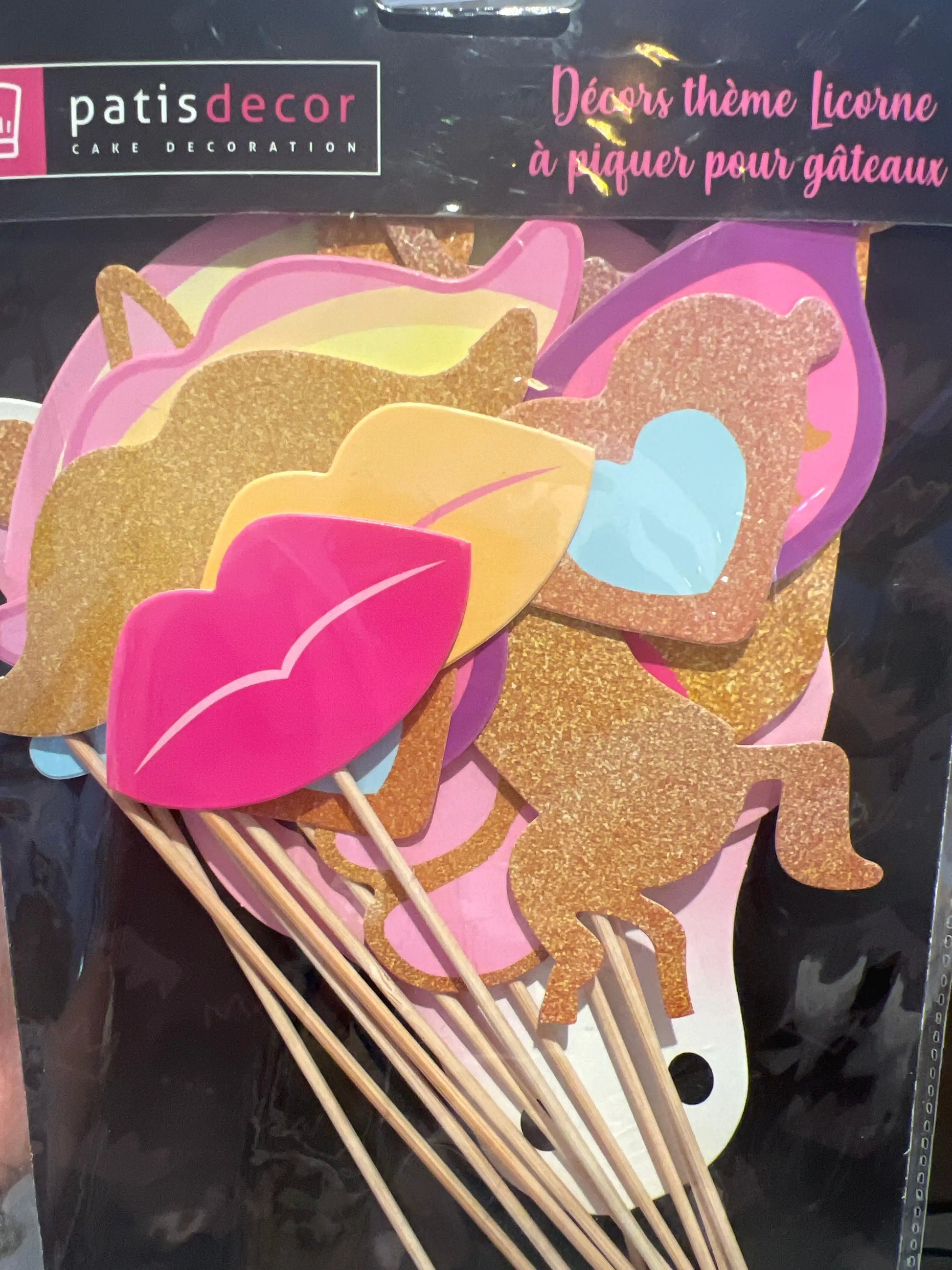 Topper for cake Unicorn Patis Decor