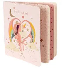 Touch and Feel Book Unicorn Konges Slojd