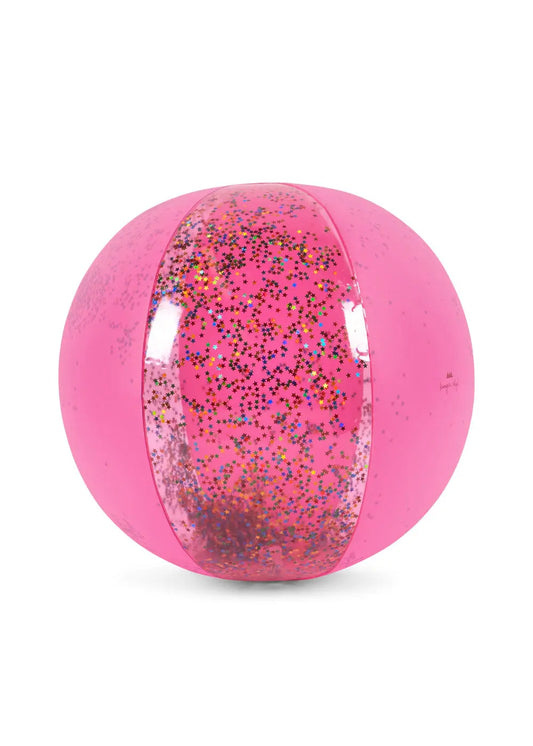 Transparent Beach Ball - Pink Konges Slojd