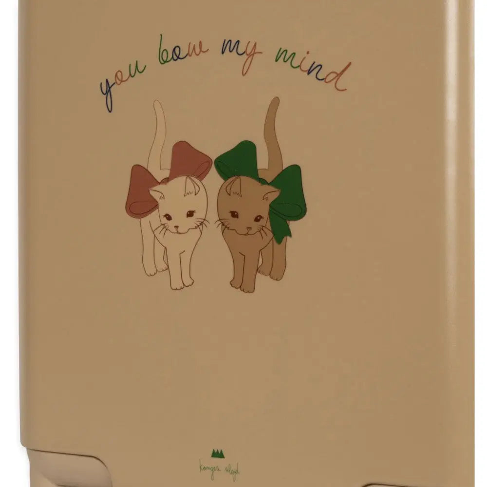 Travel Suitcase Bow Kitty Konges Slojd