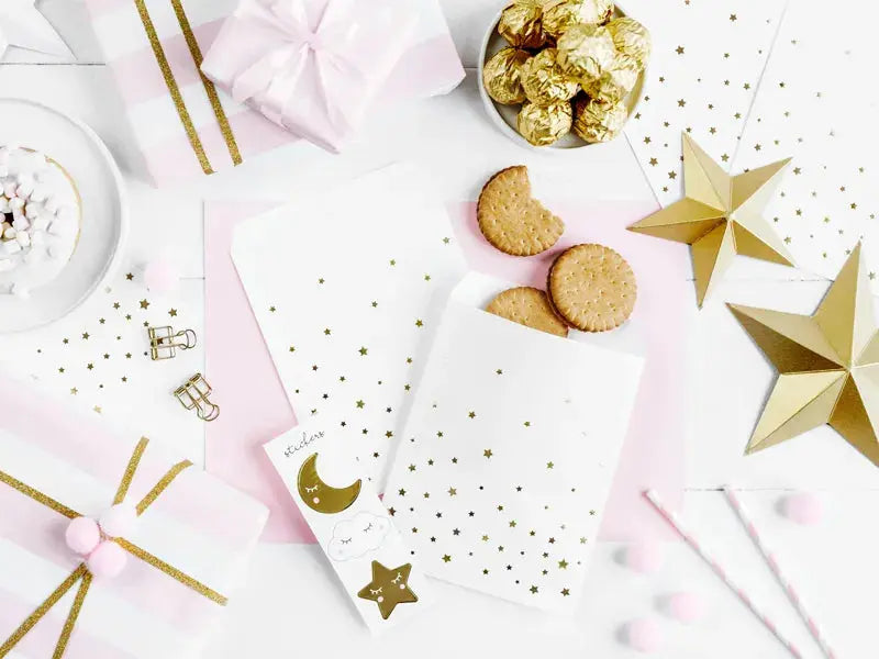 Treat bags Little Star, 13x14cm Hootyballoo by Club Green