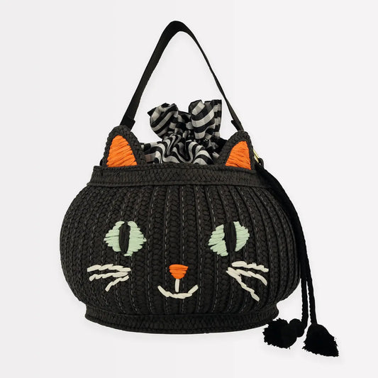 Trick Or Treat Cat Basket Bag Meri Meri