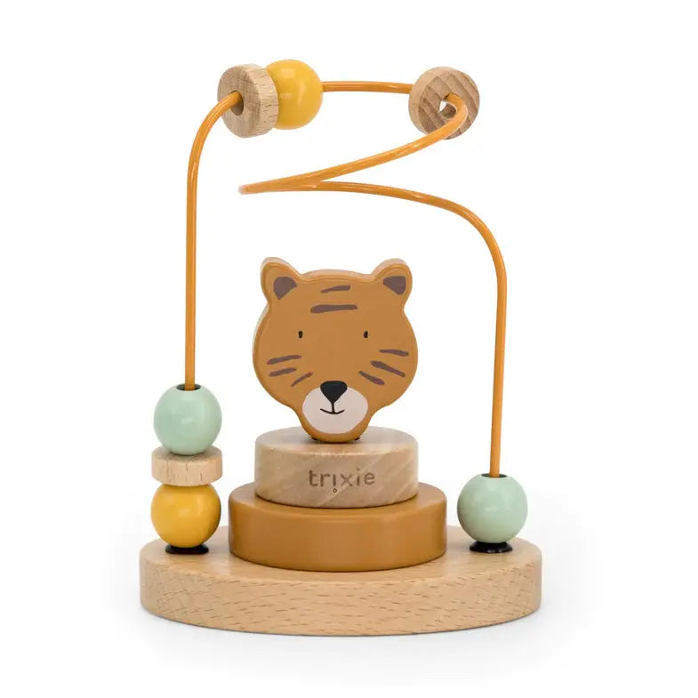 Trixie Wooden Game Track With Beads Mr. Tiger Trixie