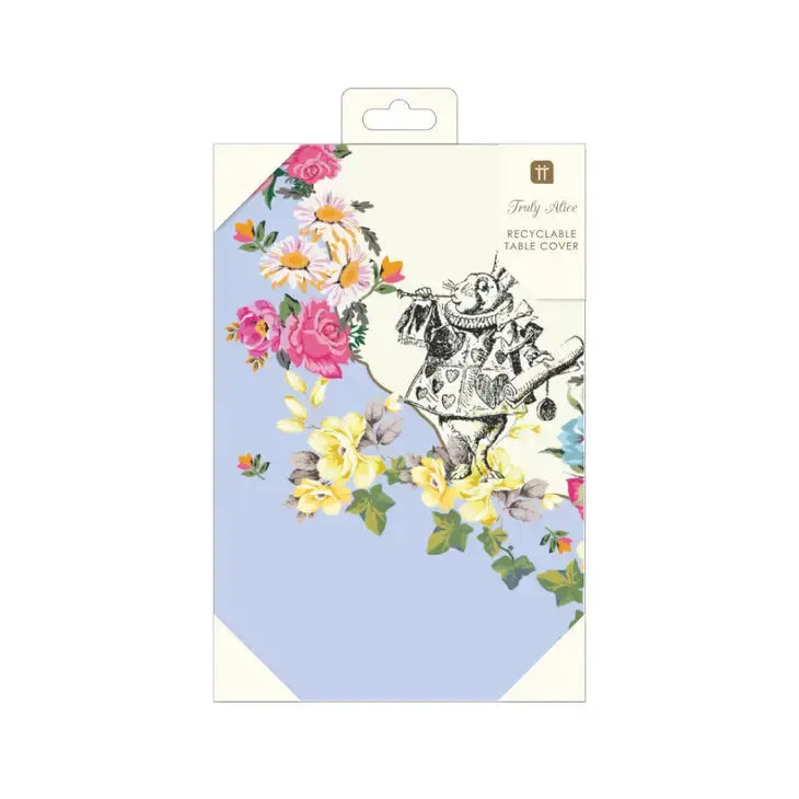 Truly Alice Recyclable Table Cover Talking Tables