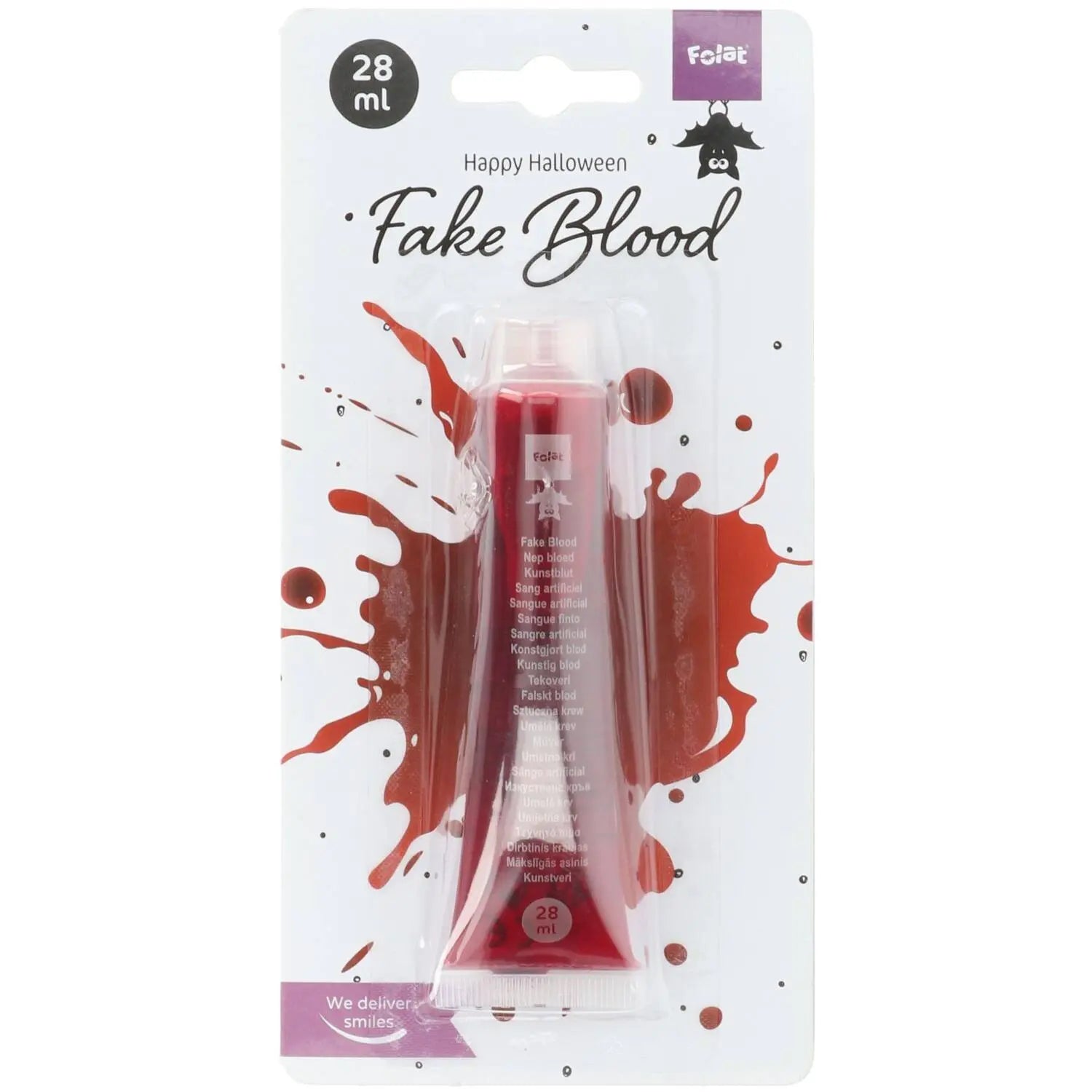 Tube Fake Blood Halloween - 28ml Folat