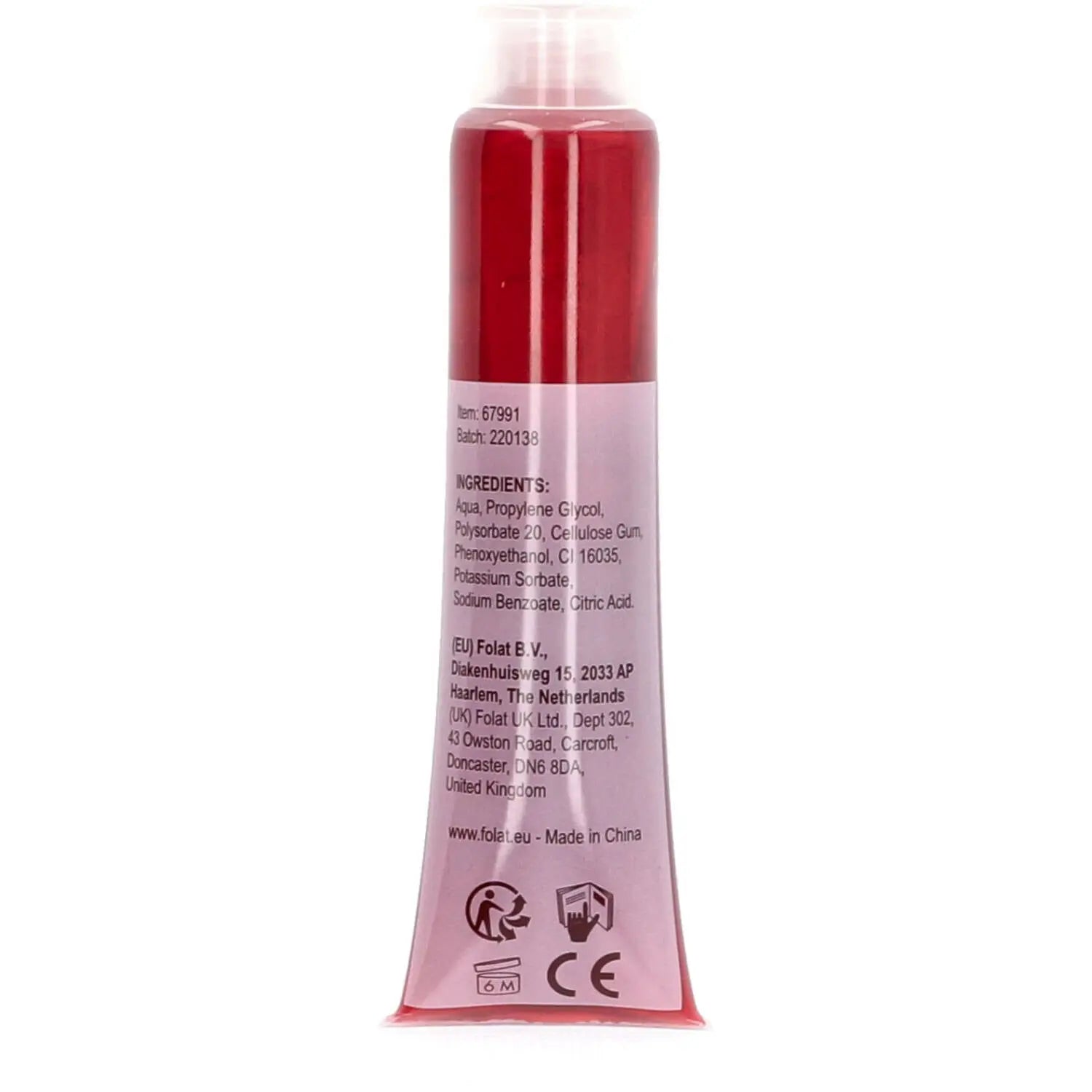 Tube Fake Blood Halloween - 28ml Folat