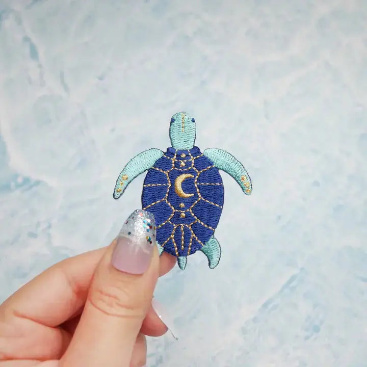 Turtle Iron-On Patch MALICIEUSE