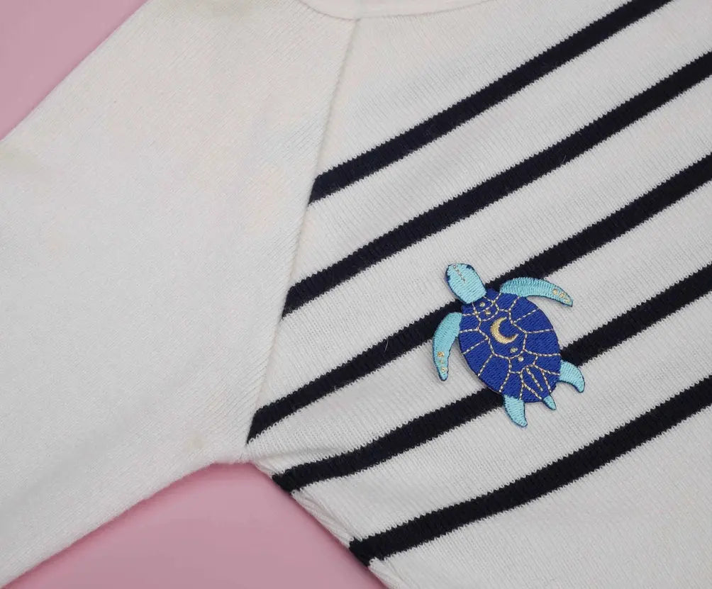 Turtle Iron-On Patch MALICIEUSE