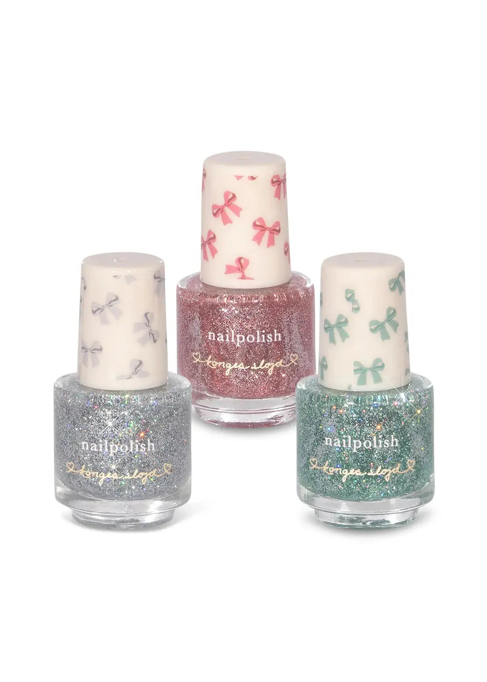 Twinkle Peel Off Nail Art (3pcs) Konges Slojd