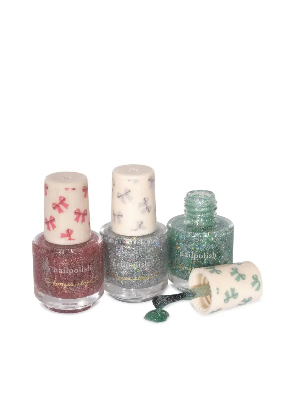 Twinkle Peel Off Nail Art (3pcs) Konges Slojd