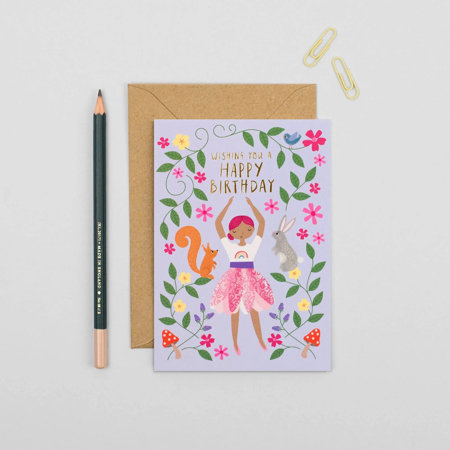 Twinkle Toes Kid's Birthday Card | Children's Birthday Card Mifkins