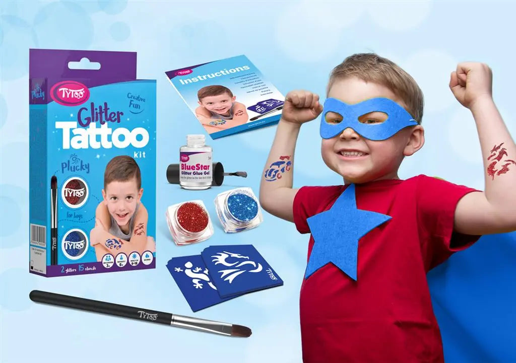 Tytoo Glitter Tattoo - Plucky Dam