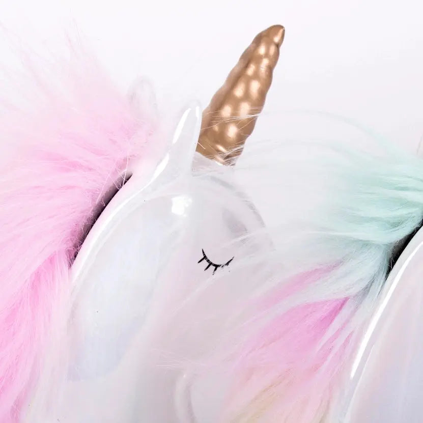 UNICORN COIN BANK COLOR HAIR HF HELIO FERRETI