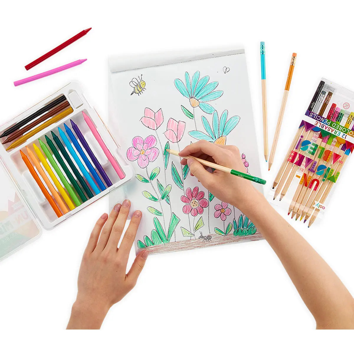 UnMistakeAbles Erasable Colored Pencils OOLY