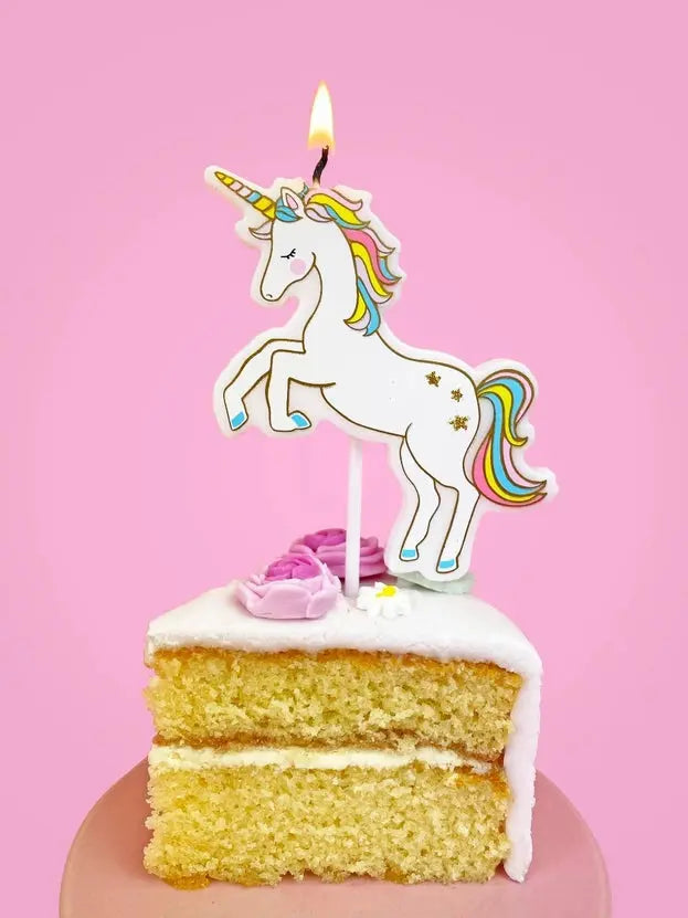 Unicorn Birthday Candle Talking Tables