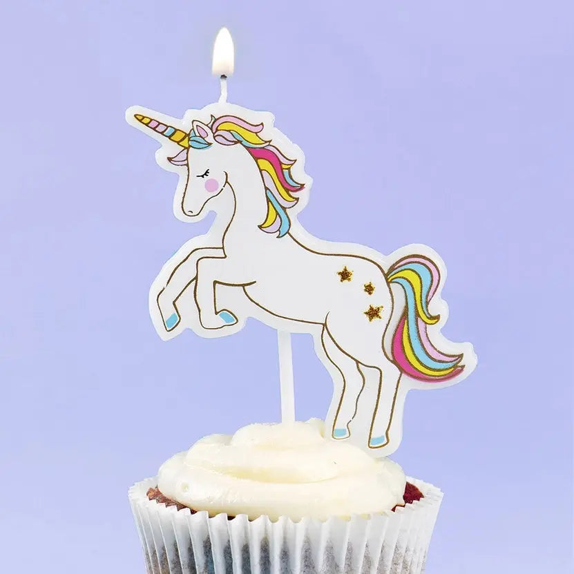 Unicorn Birthday Candle Talking Tables