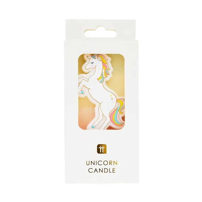 Unicorn Birthday Candle Talking Tables