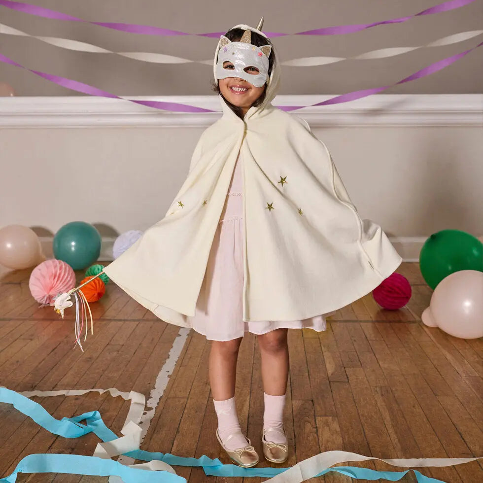 Unicorn Dress Up Velvet Cape Rockahula
