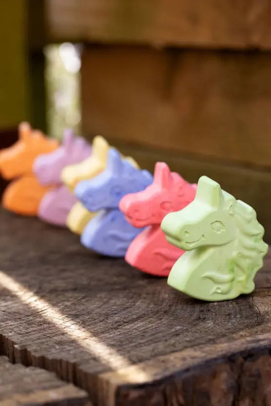 Unicorn Pavement Chalks Crayon Box Crayons