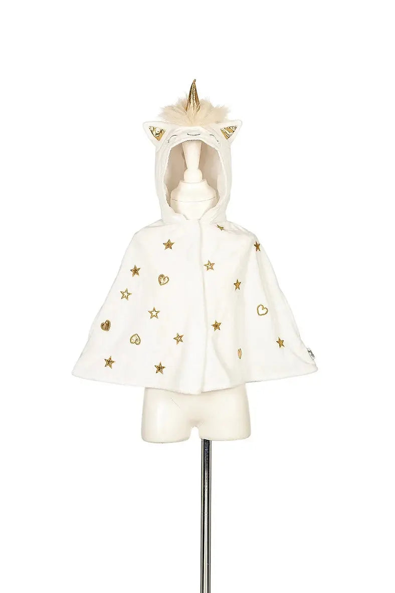 Unicorn baby cape off white - 2 years Souza