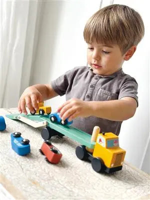 VEHICLE TRANSPORTER WITH 3 CARS mentari