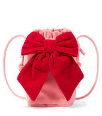 Velvet Bow Bag Konges Slojd