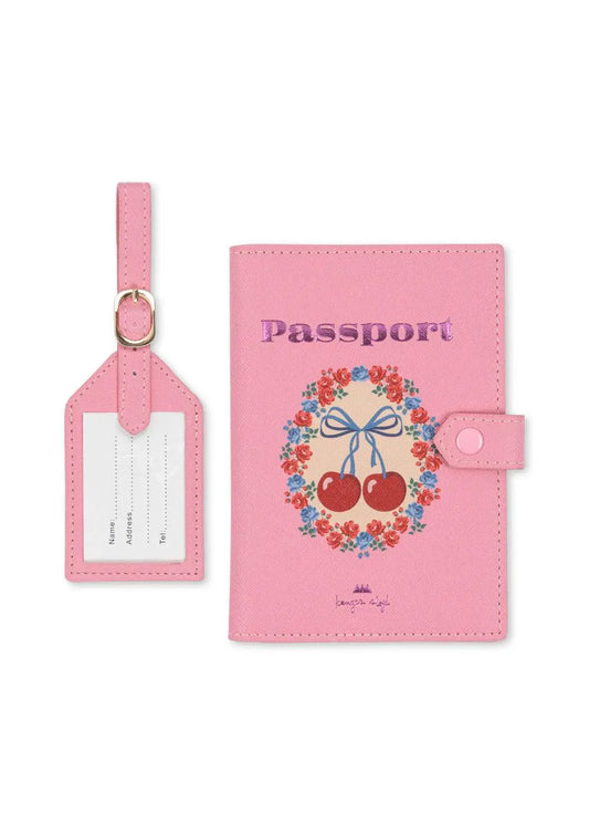 Voyage travel set - Bow cherry Konges Slojd