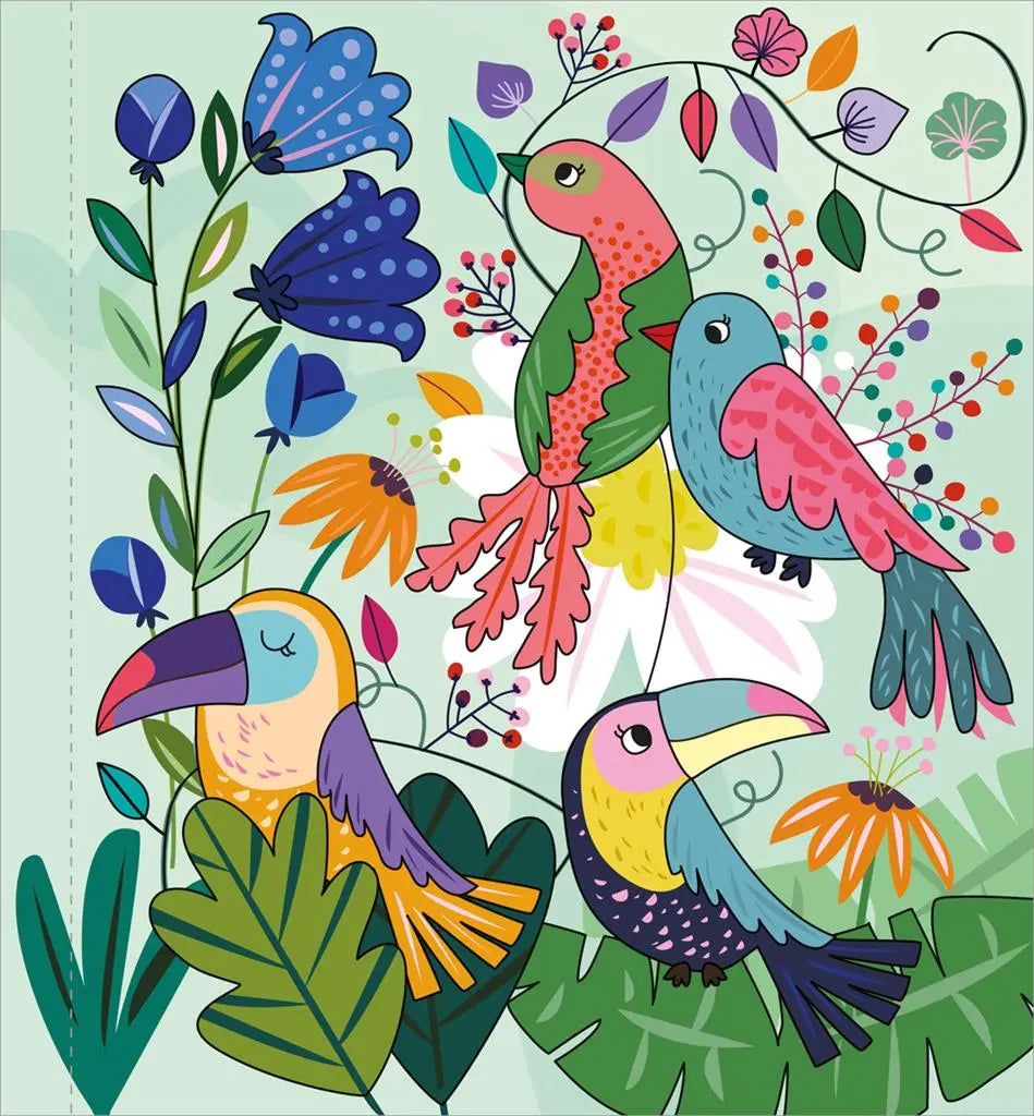 WATER PAINTING - FANTASY GARDEN Dam