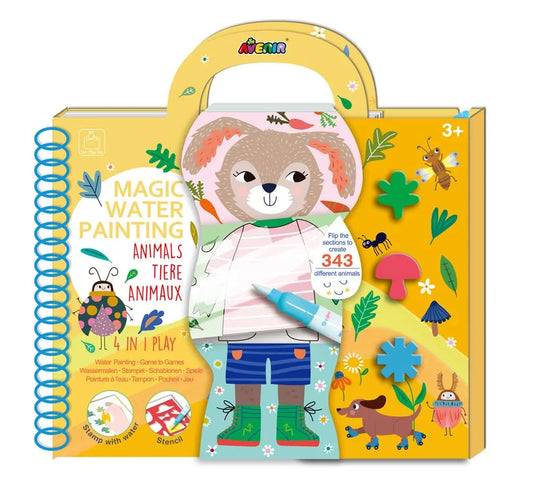 WATER PAINTING - FOREST ANIMALS Dam