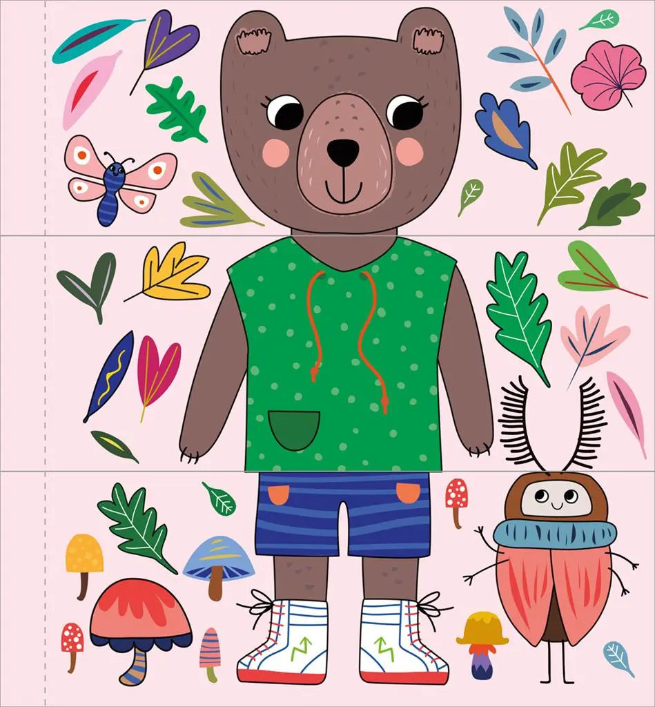 WATER PAINTING - FOREST ANIMALS Dam