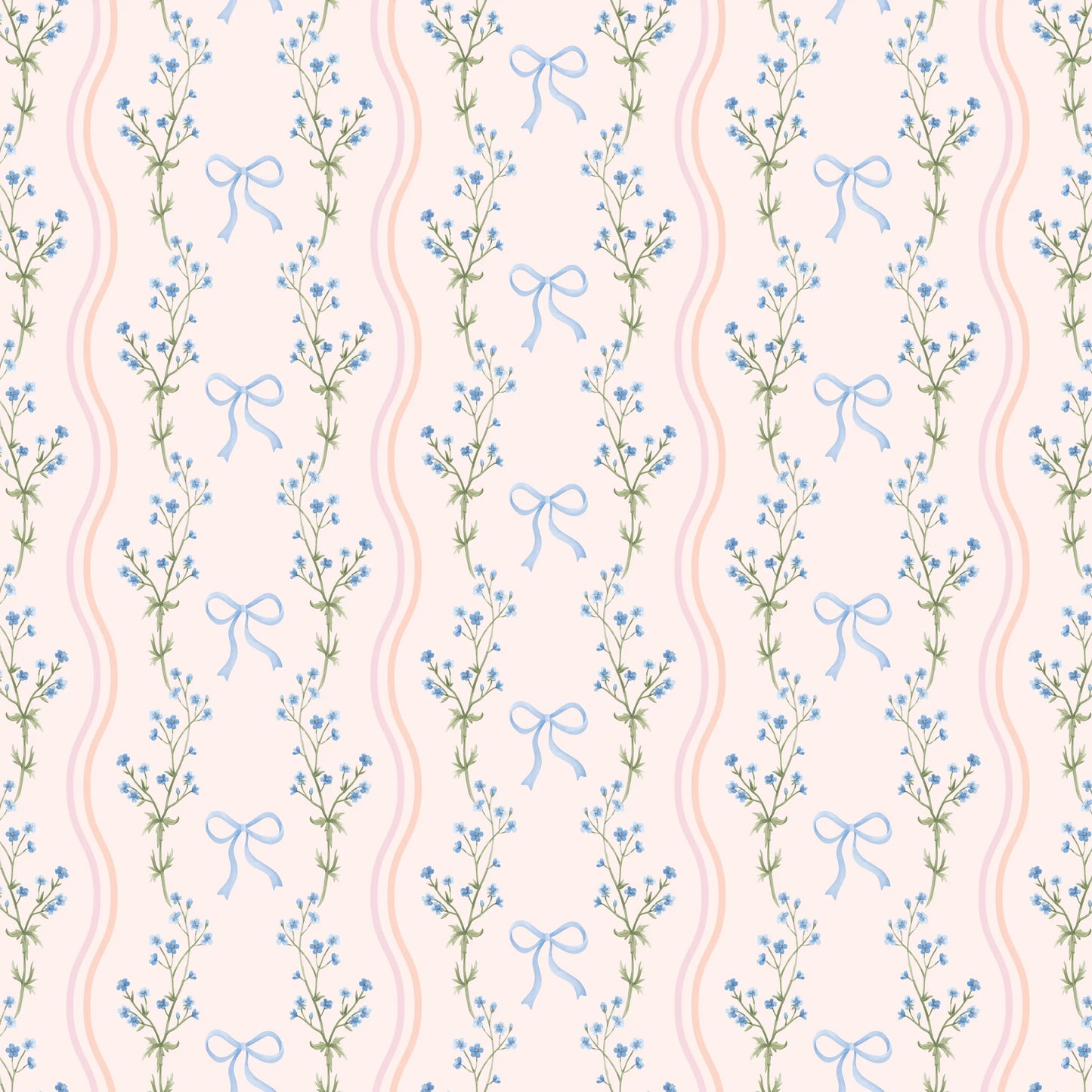 Watercolor Bow Wavy Stripe Wrapping Paper - Roll of 3 Sheets: Roll - Set of 3 Sheets Rock Paper Scissors