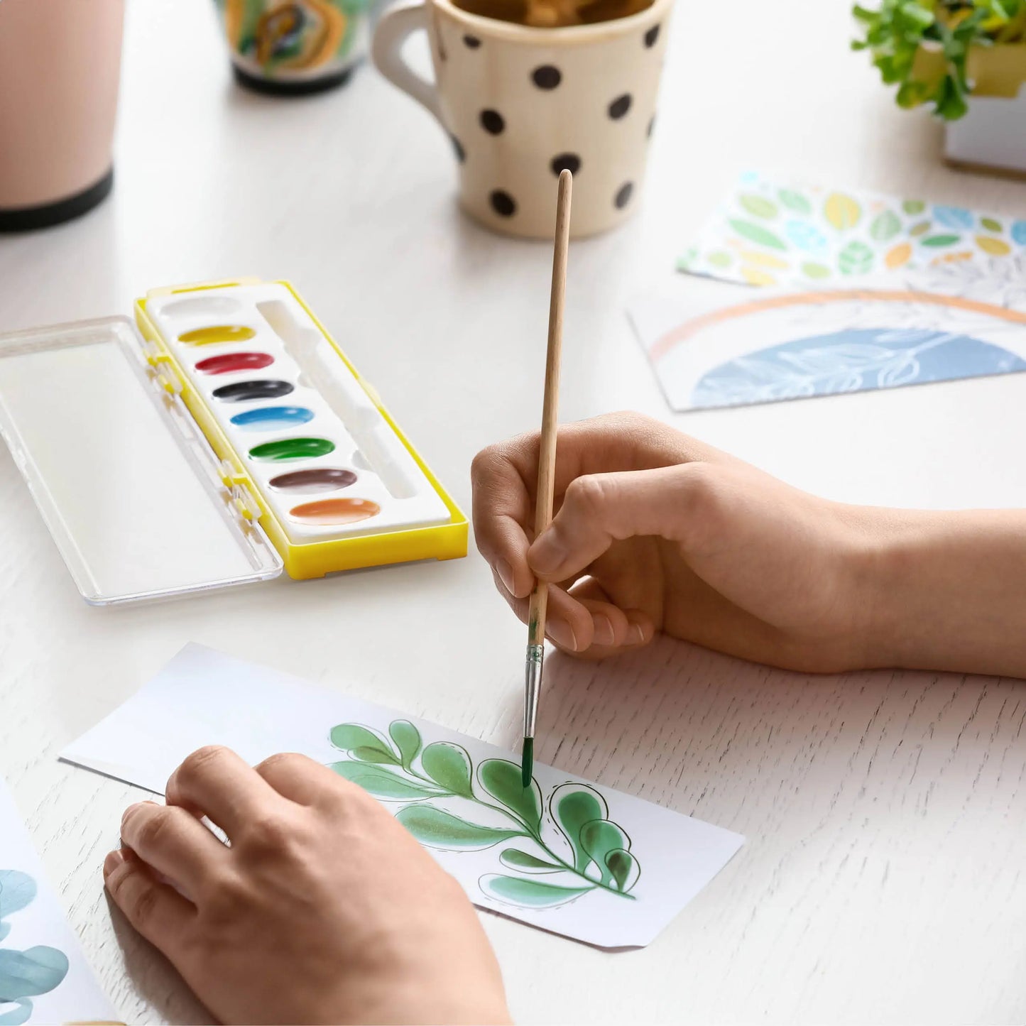 Watercolour Paint Palette Set- Price per pallette The Twiddlers