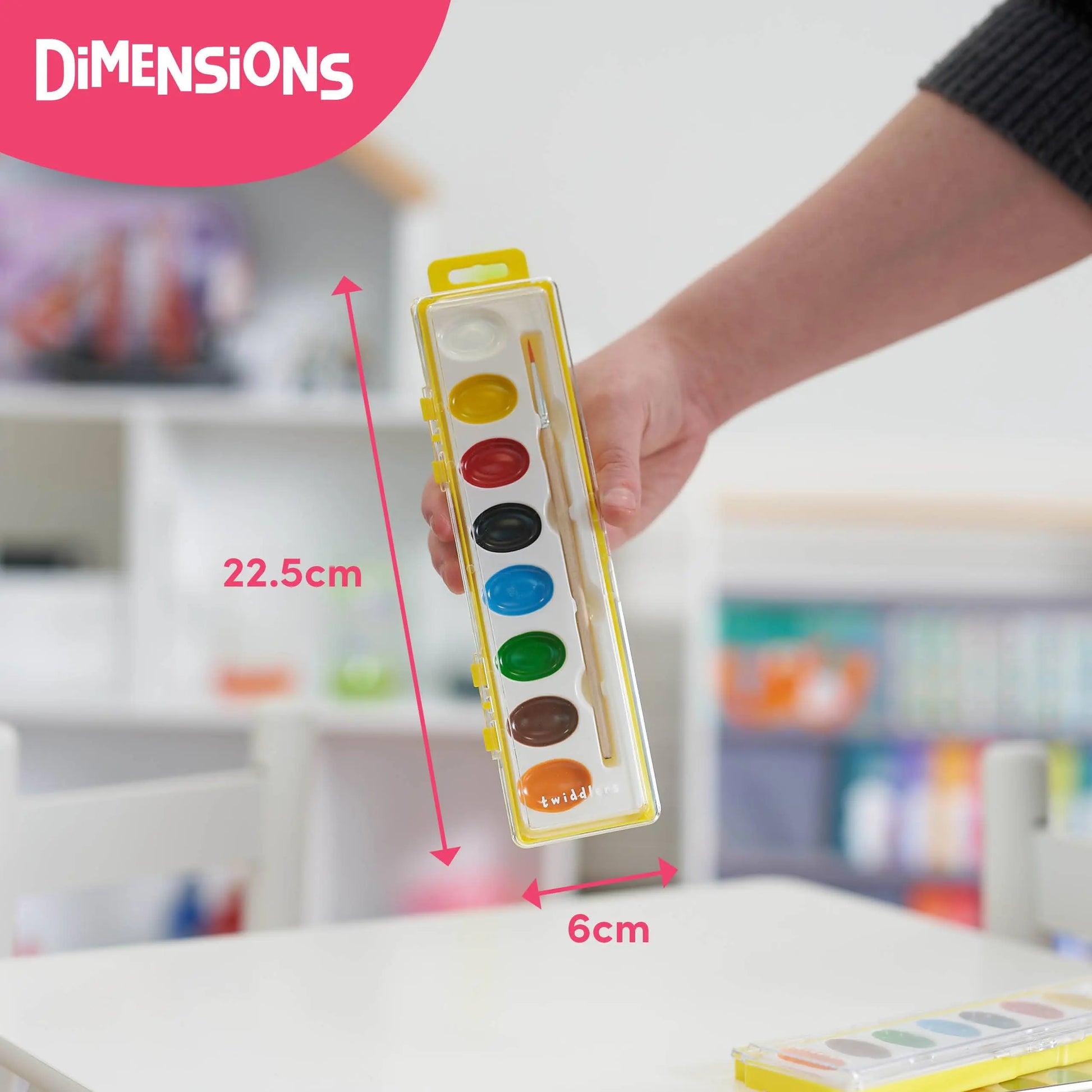 Watercolour Paint Palette Set- Price per pallette The Twiddlers