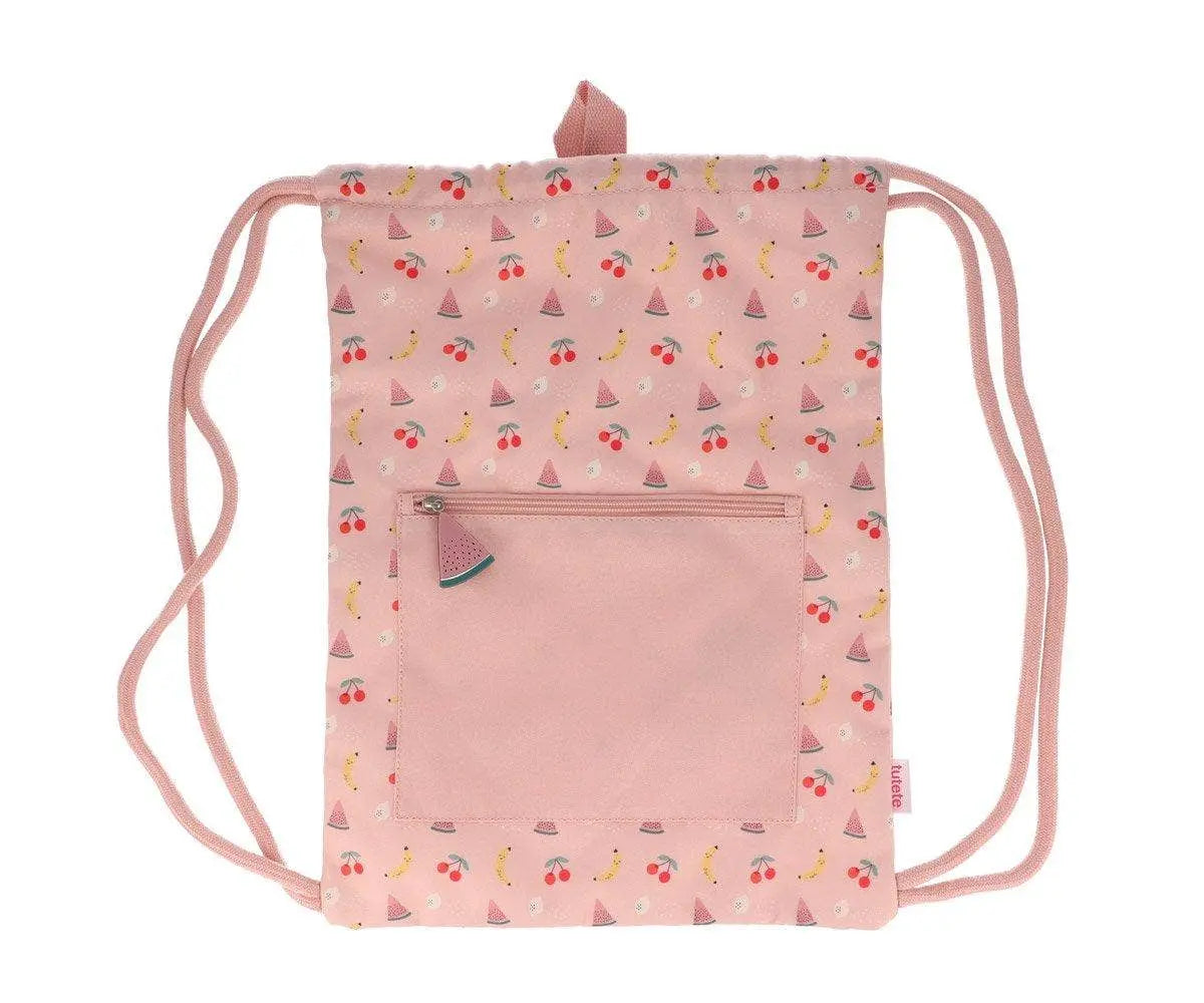 Waterproof Fruits Drawstring Backpack Tutete