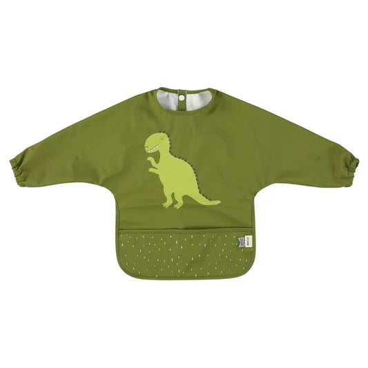 Waterproof long sleeve bib - Mr. Dino Trixie