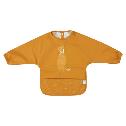 Waterproof long sleeve bib - Mr. Fox Trixie