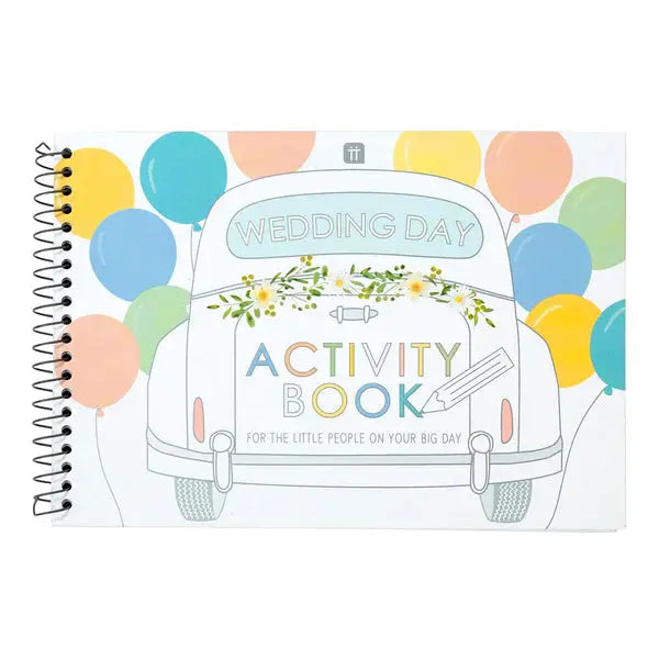 Wedding Day Activity Book for Kids Talking Tables