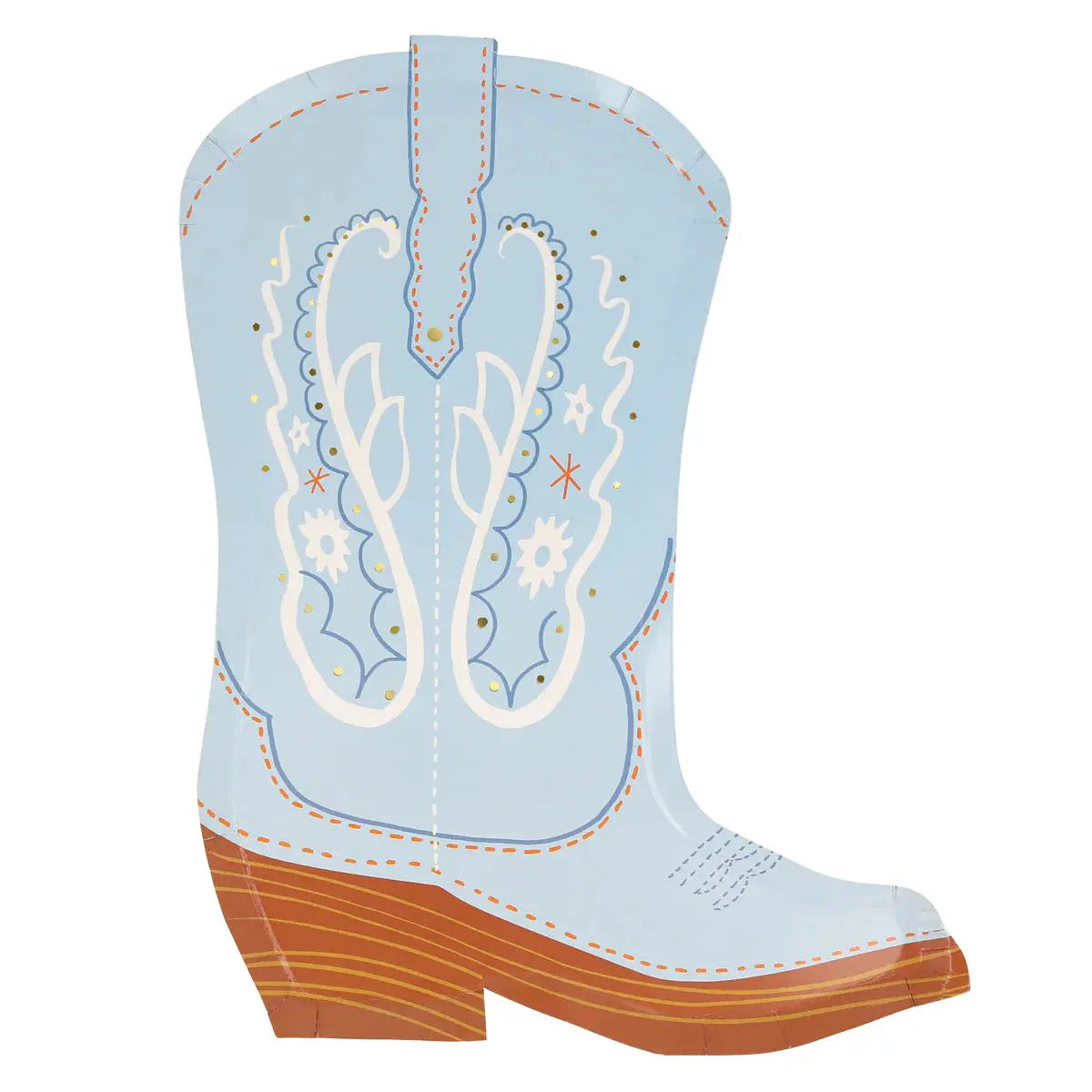 Western Boot Plates (x 8) Meri Meri
