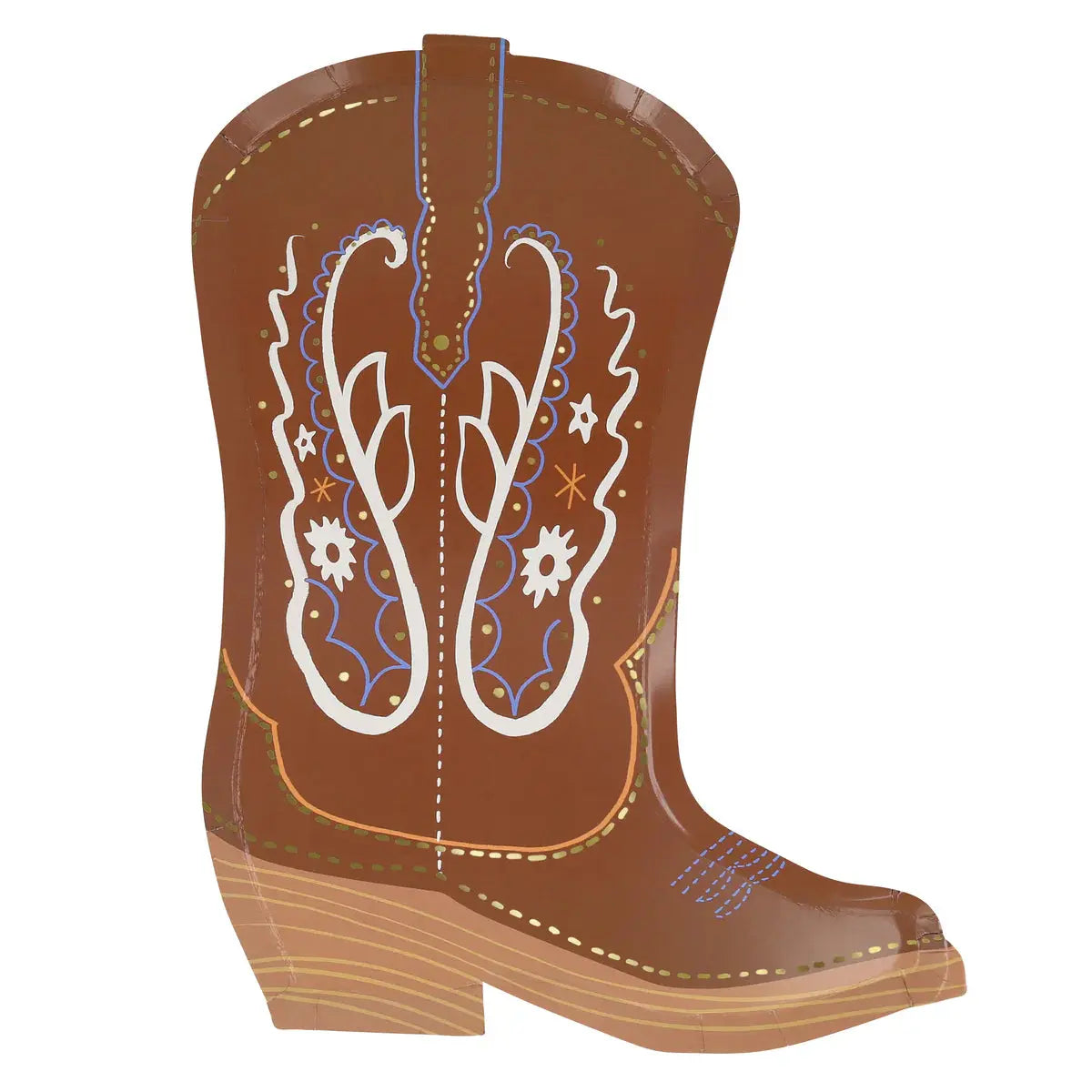 Western Boot Plates (x 8) Meri Meri