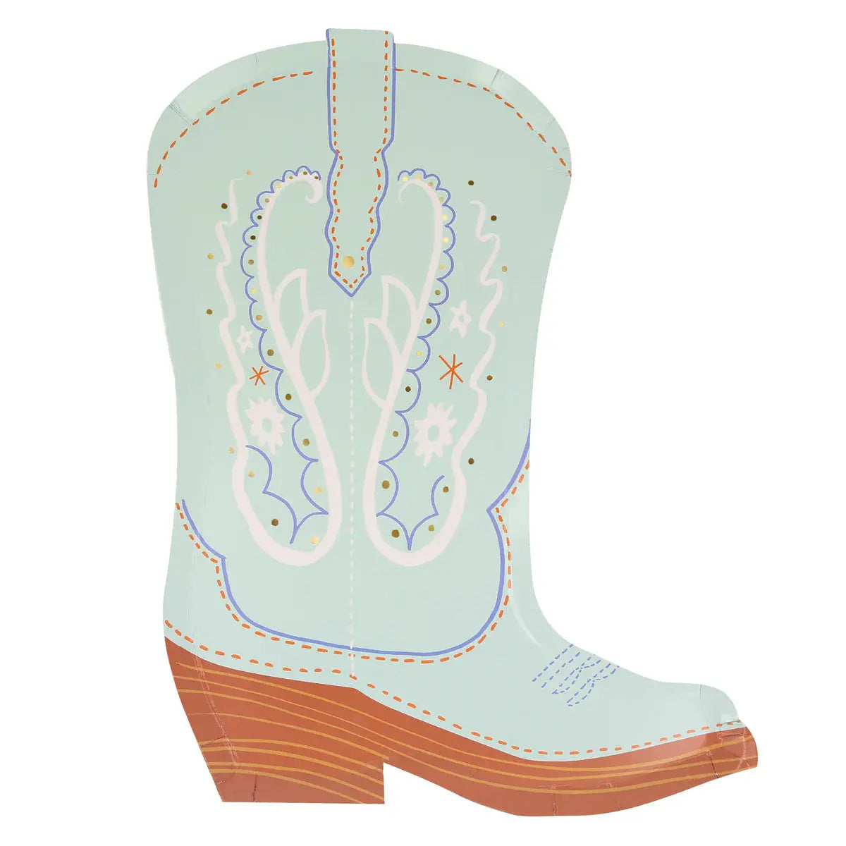 Western Boot Plates (x 8) Meri Meri