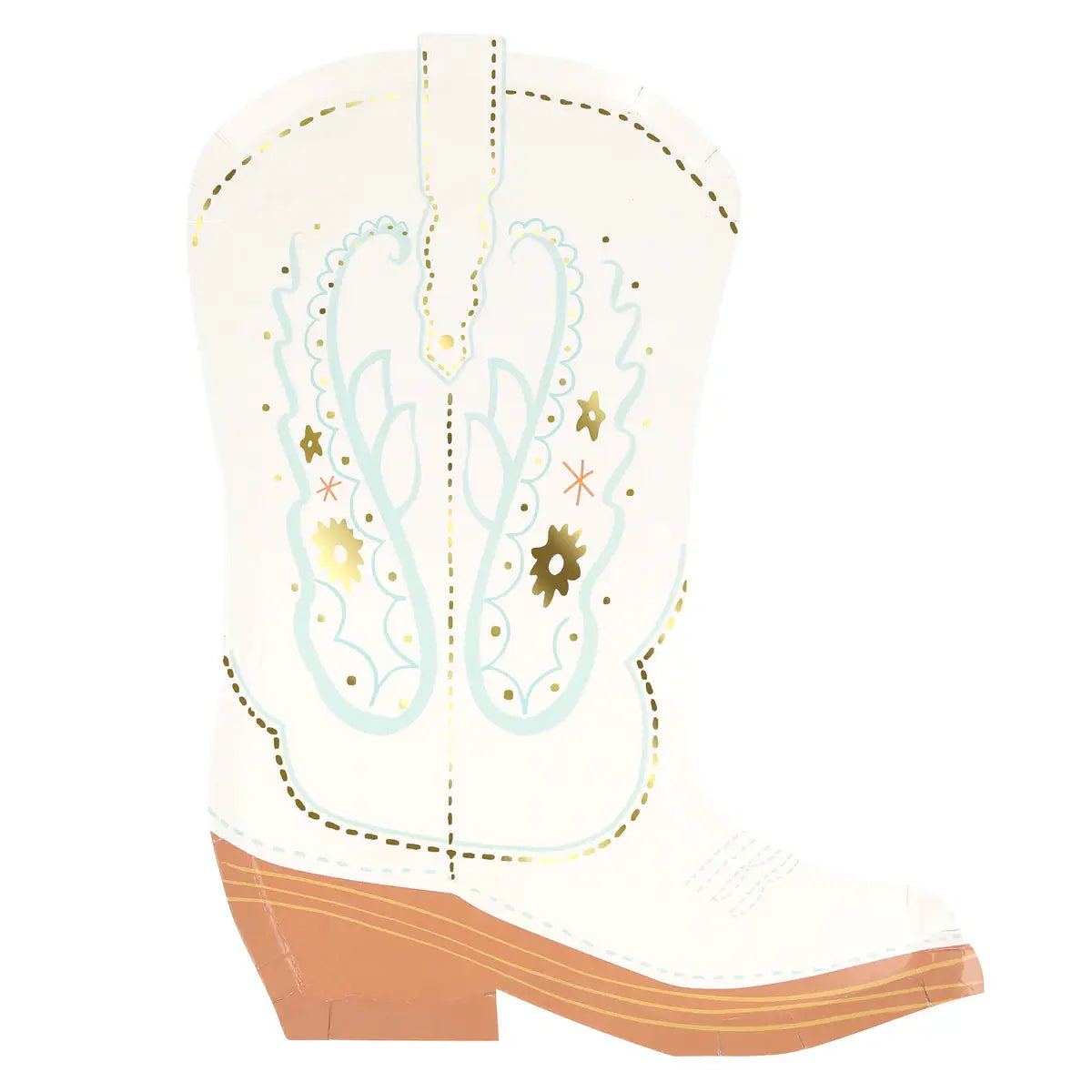 Western Boot Plates (x 8) Meri Meri