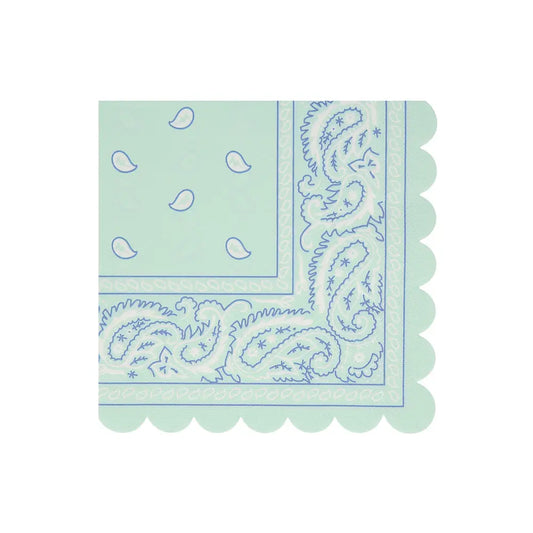 Western bandana napkins L Meri Meri