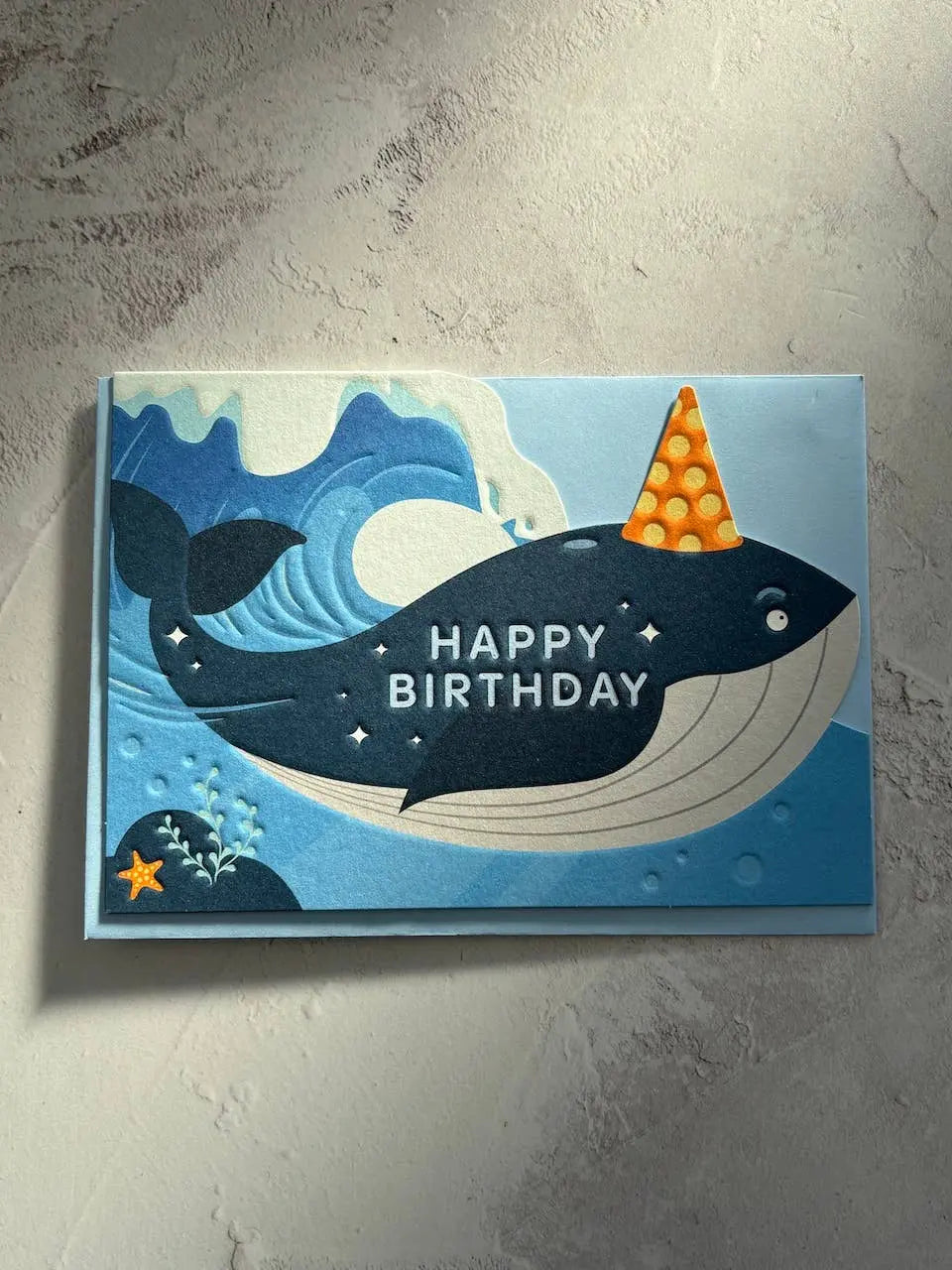 Whale (birthday) Card Heyyy Ltd