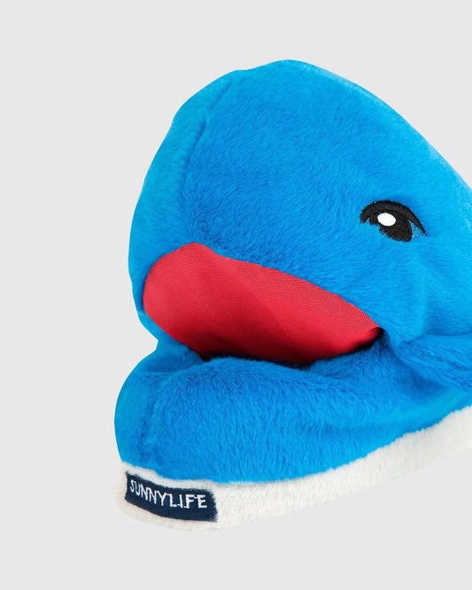 Whale slippers Blue Great Pretenders
