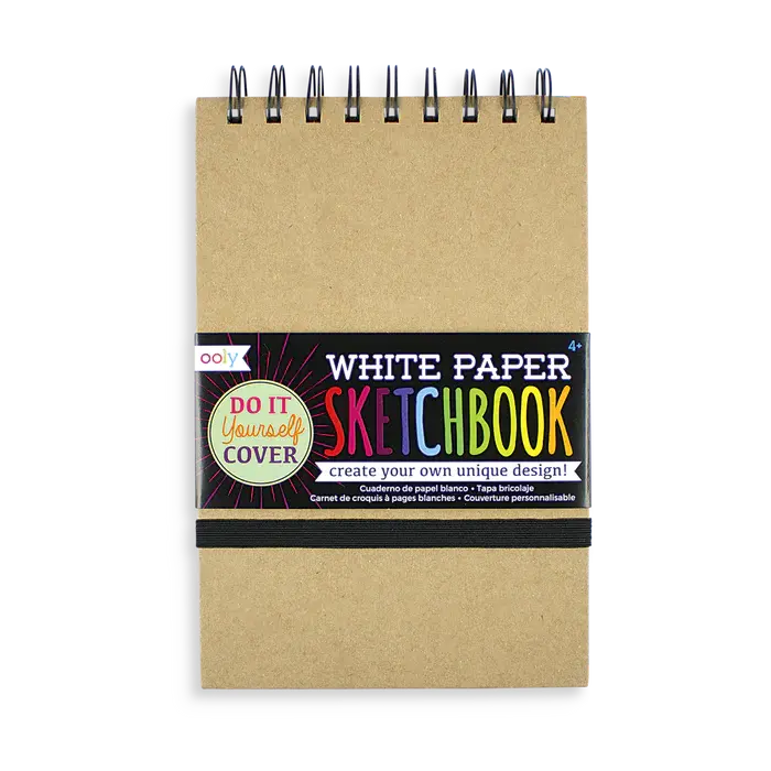 White DIY Cover Sketchbook OOLY