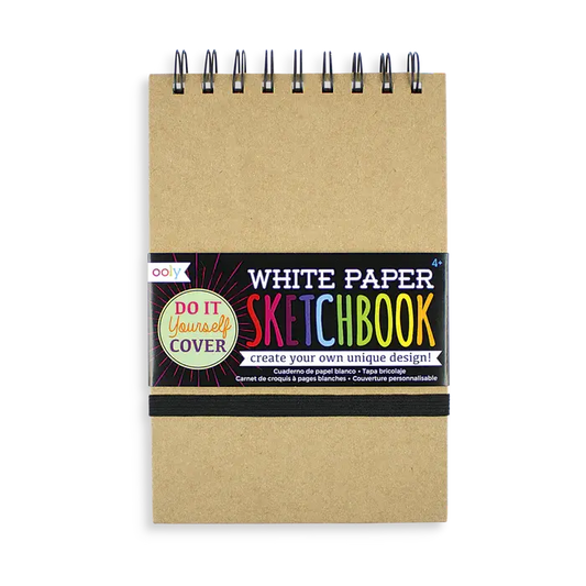 White DIY Cover Sketchbook OOLY