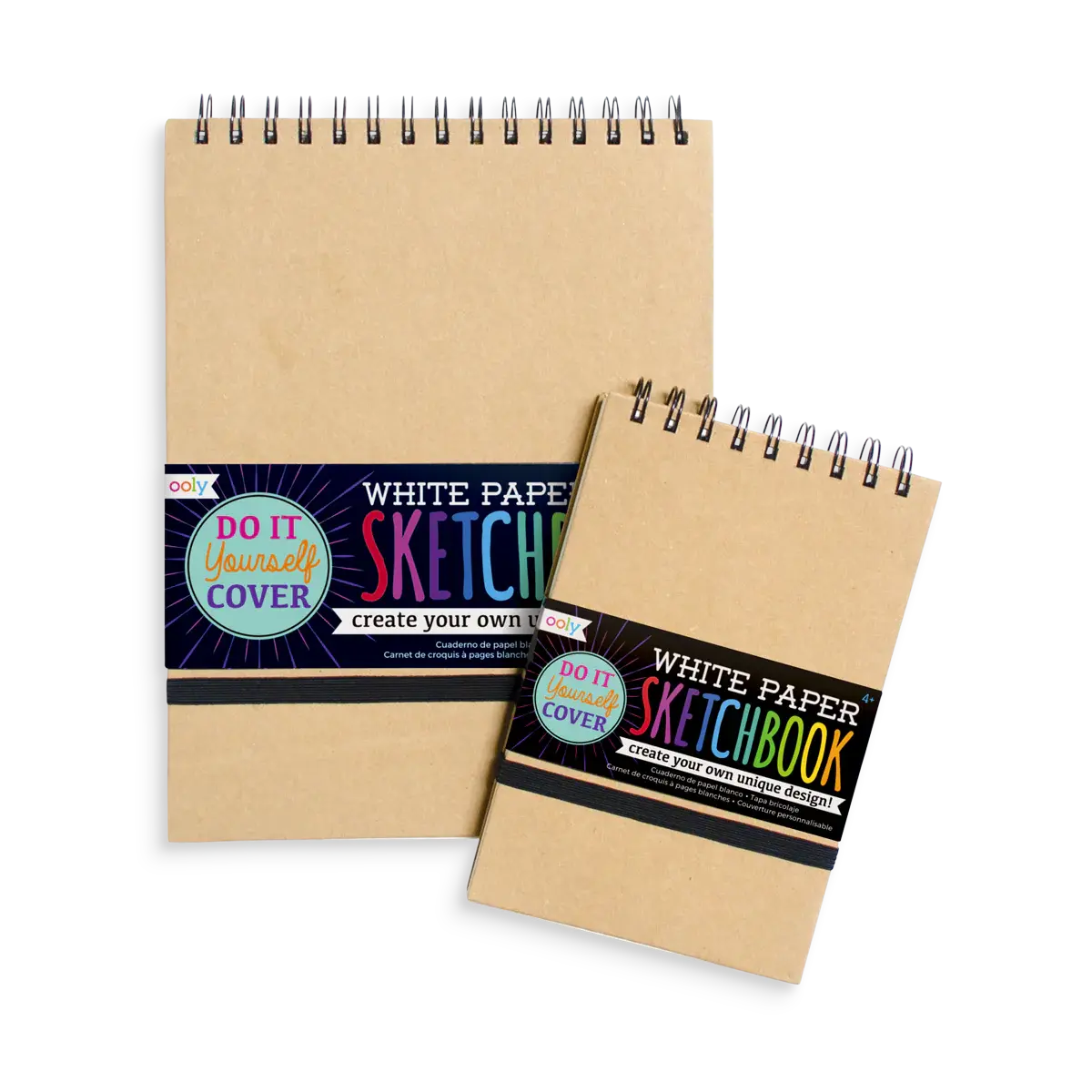 White DIY Cover Sketchbook OOLY