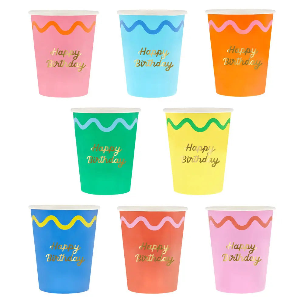 Wiggle edge cups Meri Meri