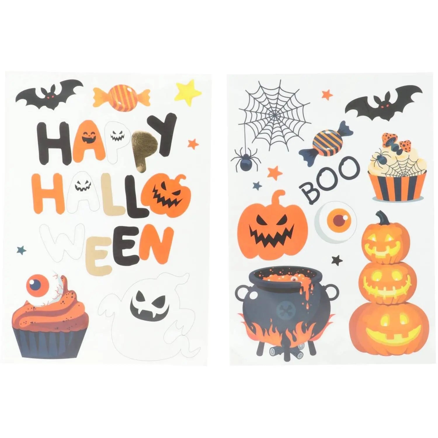 Window Stickers Halloween Treat - Halloween BoOo! Folat
